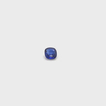 Load and play video in Gallery viewer, Blue Sapphire - 1cts/cushion