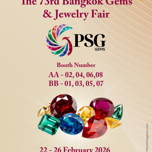 Perfect Shine Gems at Bangkok Gems & Jewelry Fair 2026 | Rare Certified Gemstones