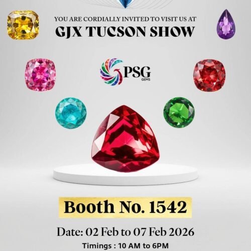 Perfect Shine Gems at GJX Tucson 2026: Discover Rare & Certified Gemstones