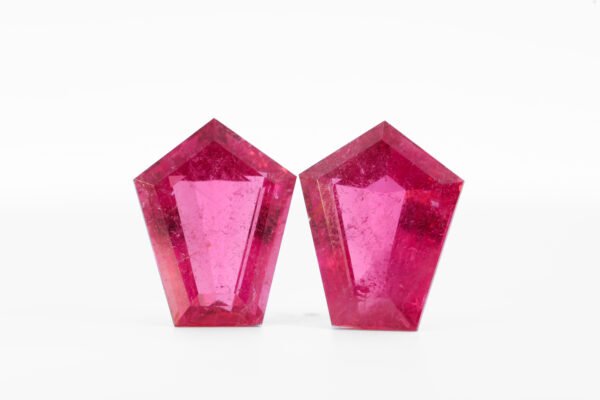 Mozambique Rubellite Tourmaline Pair - 22.11