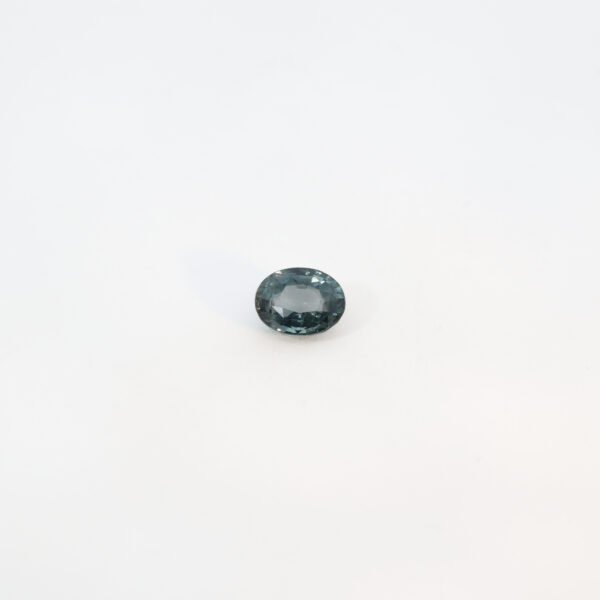 Rare Unheated Teal Sapphire - 3.14 Carat Oval Cut