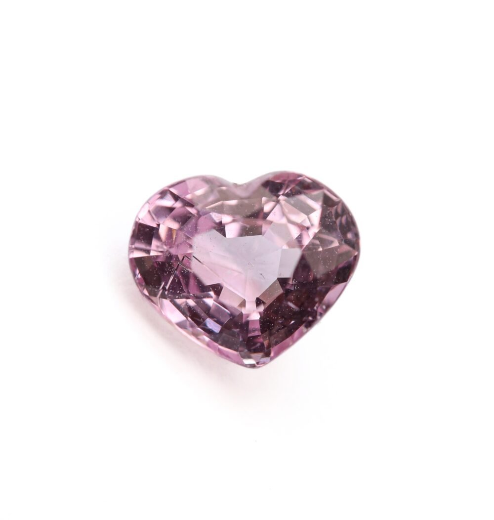 Natural Light Pink Ceylon Spinel – 1.88 Carat Heart Cut
