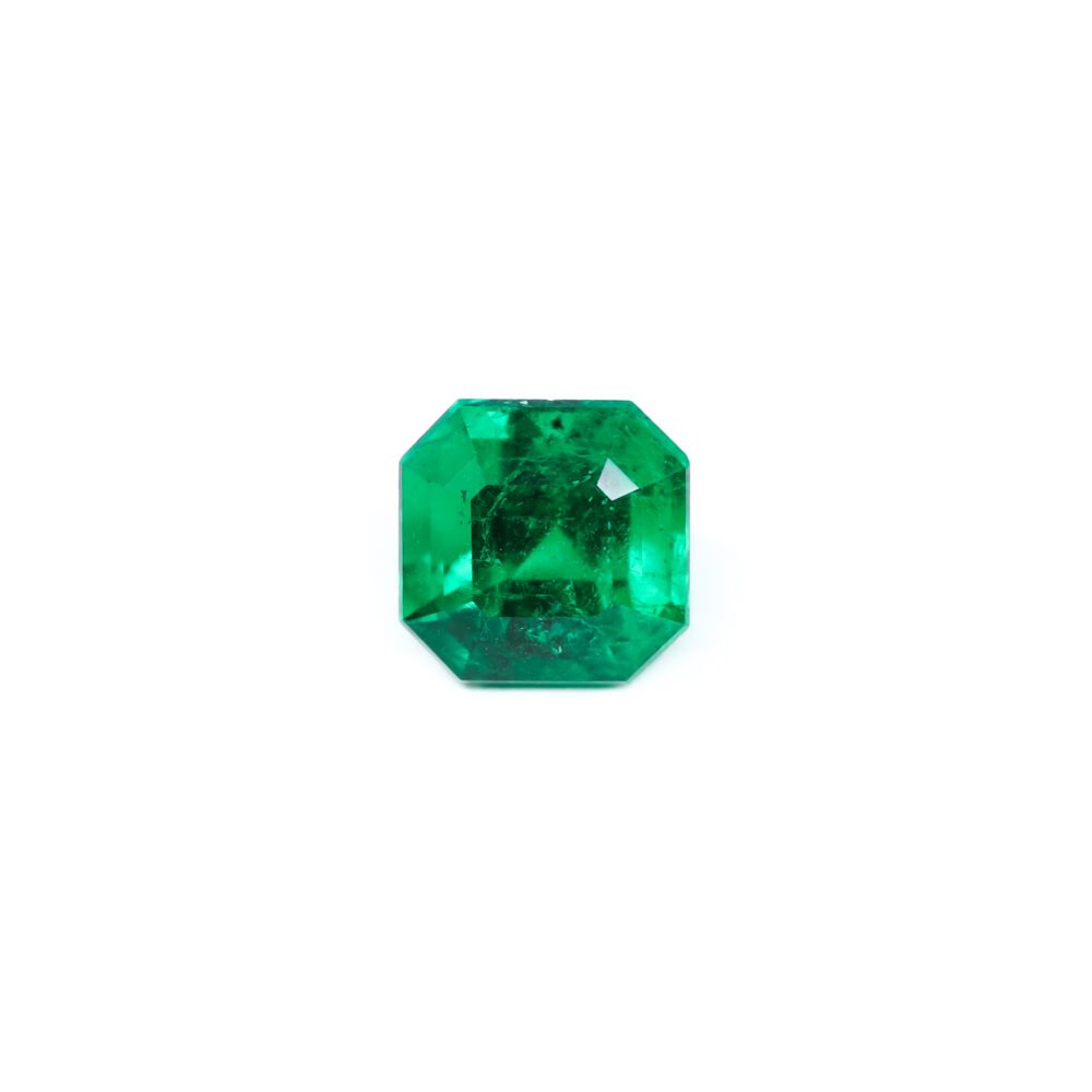 Magnificent Muzo Green Colombian Emerald – 3.06 Carat Octagon