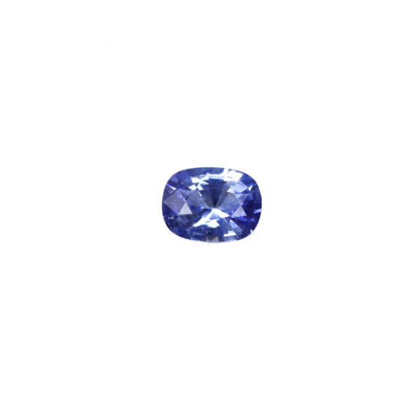 Perfect Shine Gems 0.79 Carat Cushion Cut Natural Blue Sapphire with Rich Blue Color from Sri Lanka (SKU SAP016)