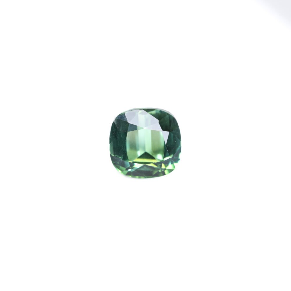 Breath-Taking Lagoon Blue-Green Afghan Tourmaline – 6.63 Carat Cushion