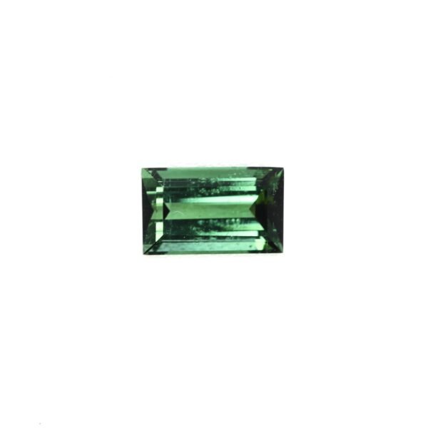 Perfect Shine Gems 3.12 Carat Baguette Cut Natural Blue Green Tourmaline from Mozambique (SKU TO024)