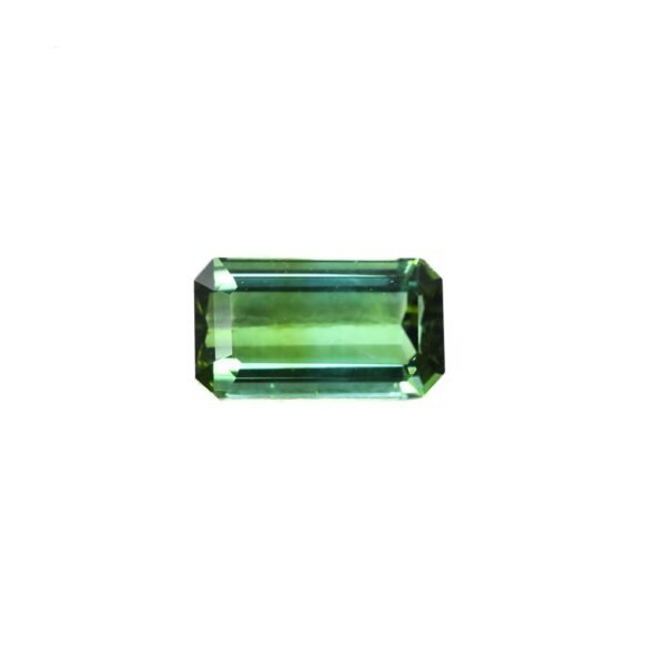 Perfect Shine Gems 1.57 Carat Octagon Cut Natural Blue Green Tourmaline from Mozambique (SKU TO026)